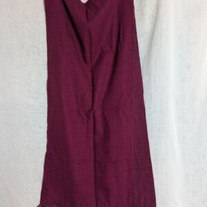 Elegant Burgundy Women's Scarf